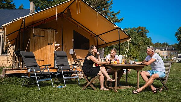 Glamping : camping glamuroso en Francia