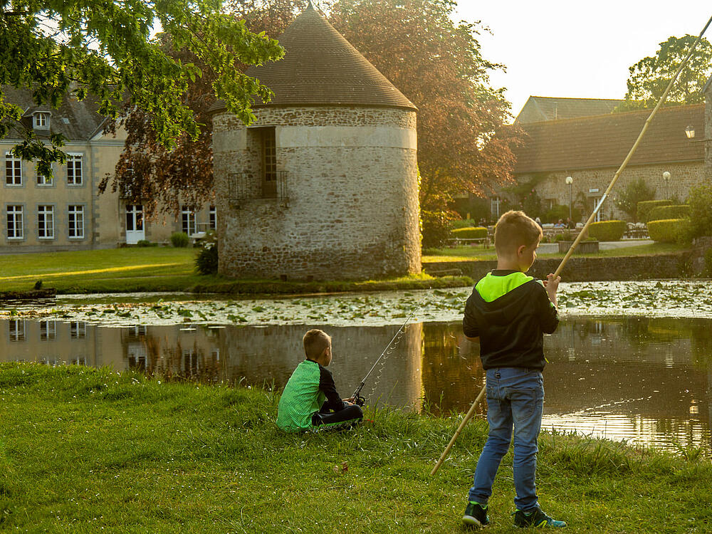 Camping Castel Camping Château de Lez-Eaux Saint Pair sur mer Normandía 23