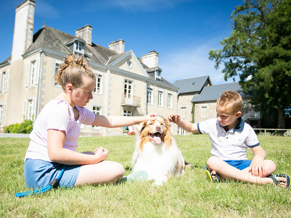 Camping Castel Camping Château de Lez-Eaux Saint Pair sur mer Normandía 17