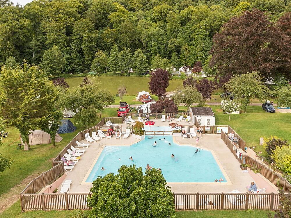 Camping Castel Camping Le Brévedent Le Brévedent Normandía 1