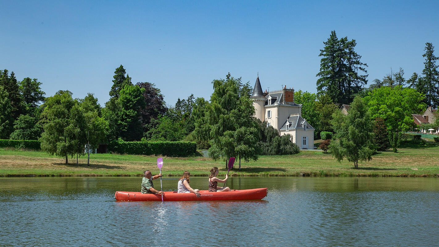 Cámping Château de Poinsouze, Creuse