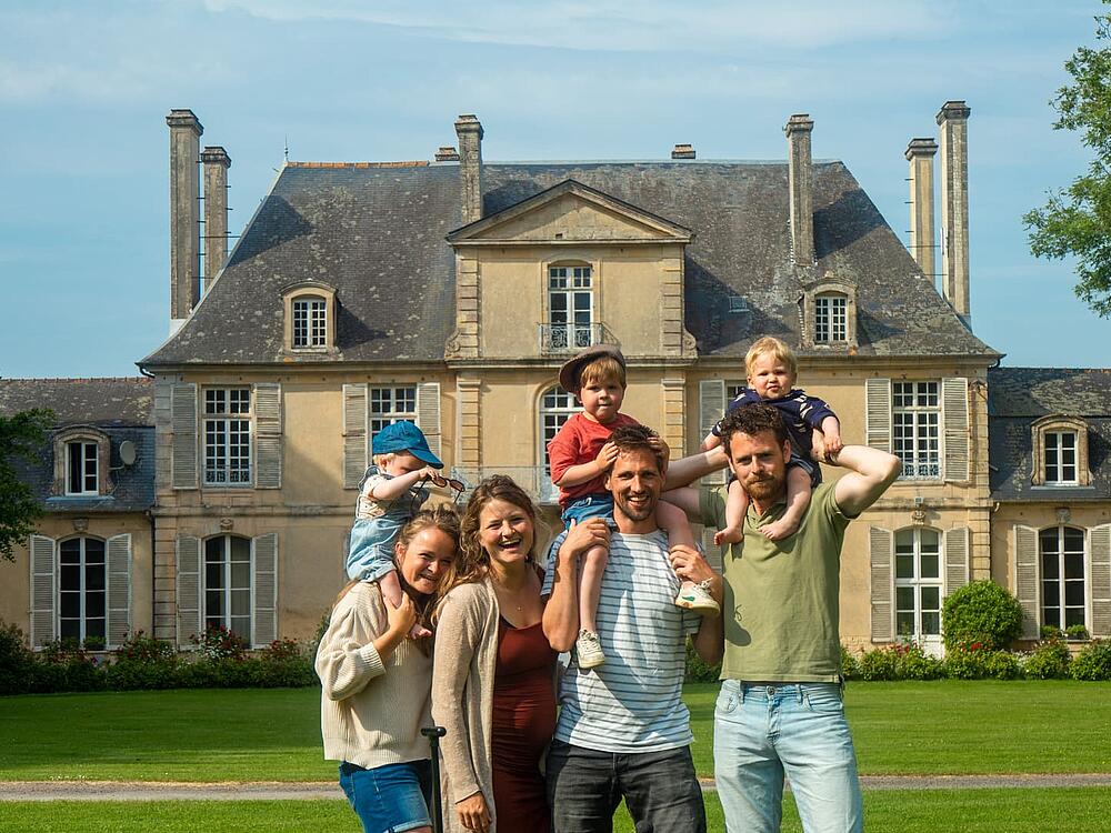 Camping Castel Camping Château de Martragny Martragny Normandía 15