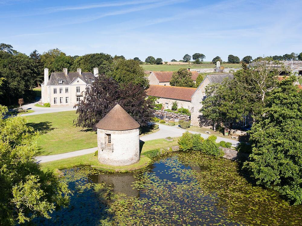 Camping Castel Camping Château de Lez-Eaux Saint Pair sur mer Normandía 0