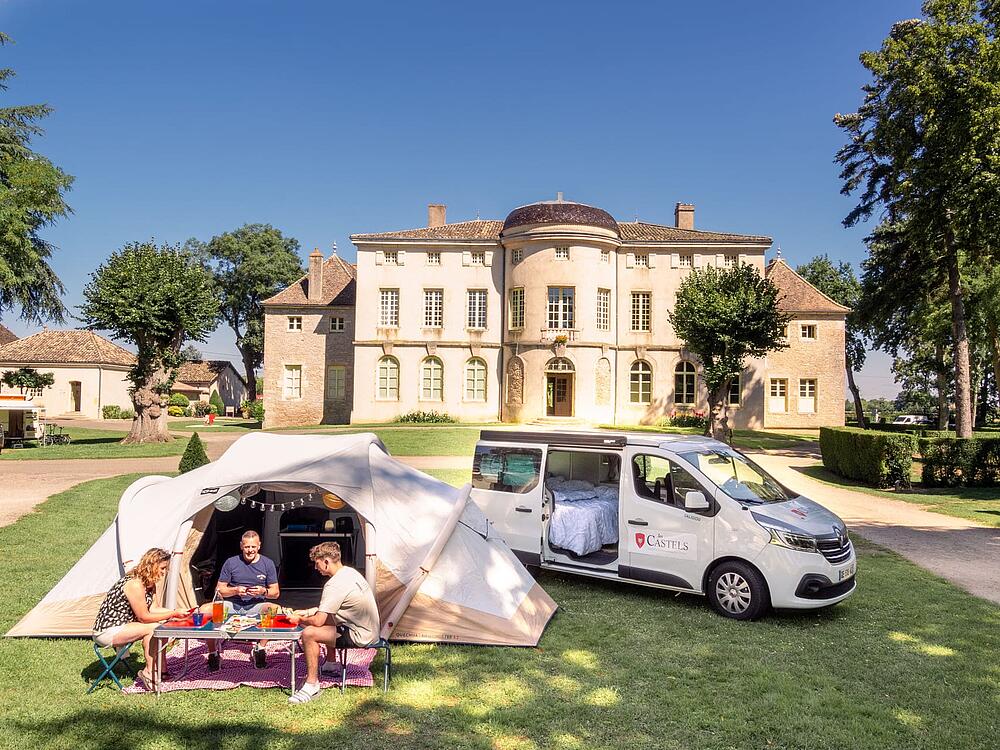 Camping Castel Camping Château de L'Epervière Gigny-sur-Saône Borgoña-Franco Condado 0