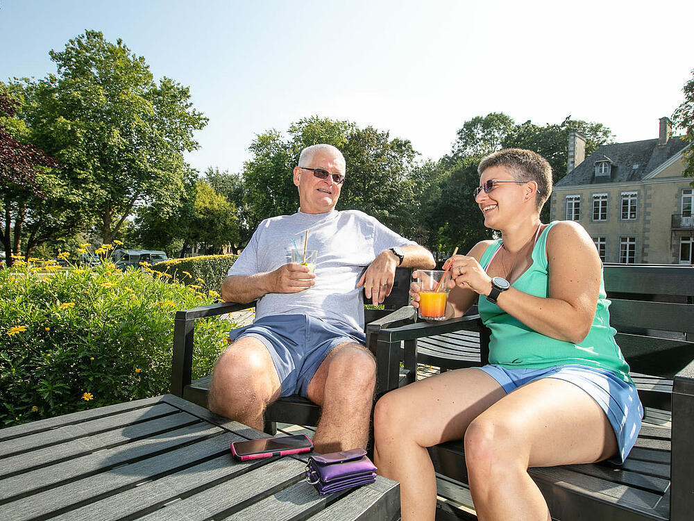 Camping Castel Camping Château de Lez-Eaux Saint Pair sur mer Normandía 16